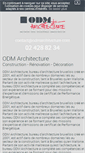 Mobile Screenshot of odmarchitecture.com